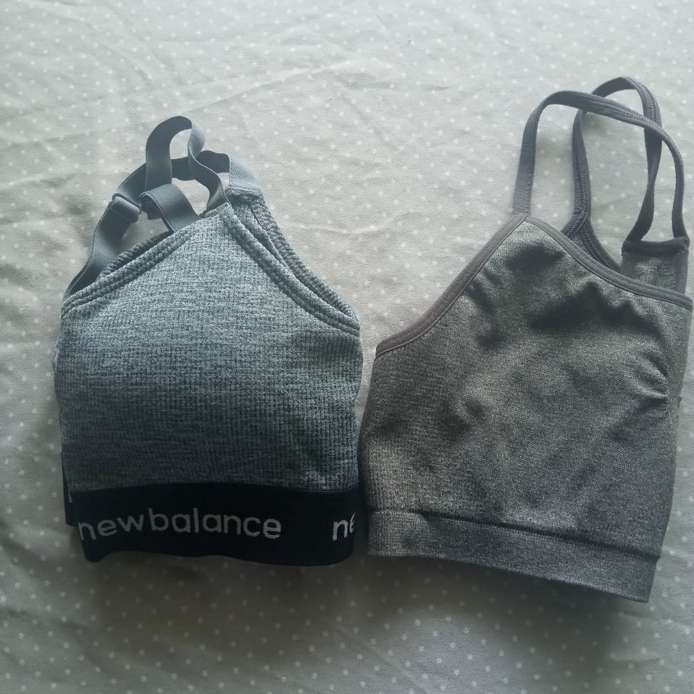 GapFit Size XL, New Balance Size S Sports Bra Combo